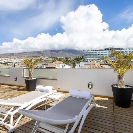 公寓 Luxury Penthouse With Sea Views And Terrace La Caleta *