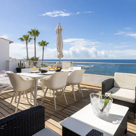 Luxury Penthouse With Sea Views And Terrace La Caleta Appartement