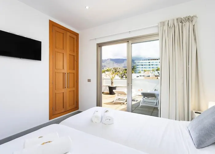 公寓 Luxury Penthouse With Sea Views And Terrace La Caleta *