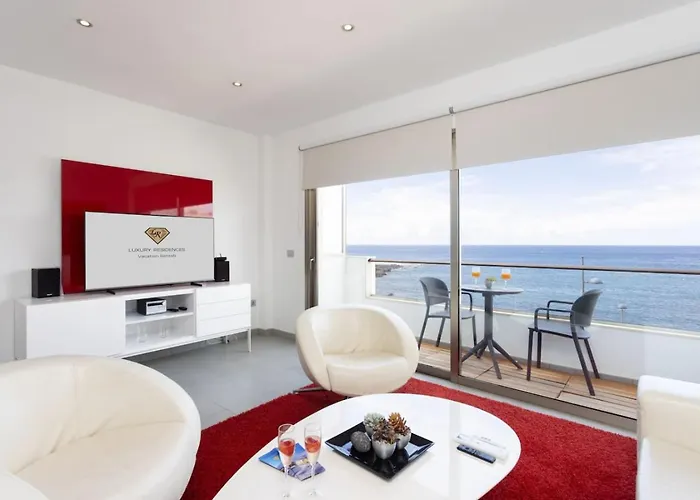 Luxury Penthouse With Sea Views And Terrace La Caleta 公寓