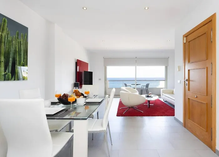 公寓 Luxury Penthouse With Sea Views And Terrace La Caleta