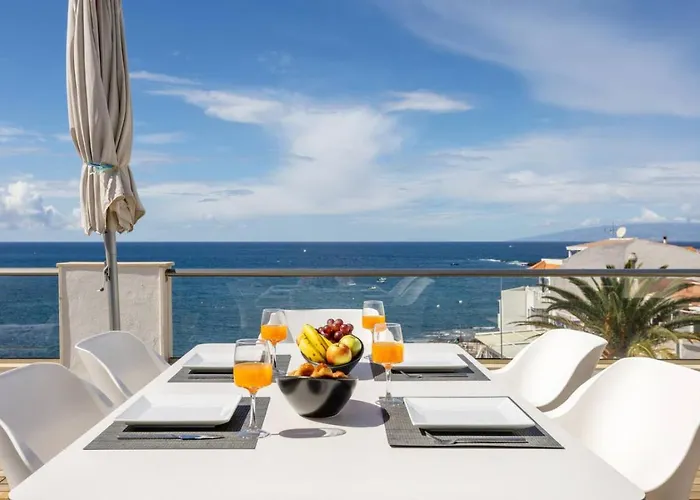Luxury Penthouse With Sea Views And Terrace La Caleta 公寓 阿德耶